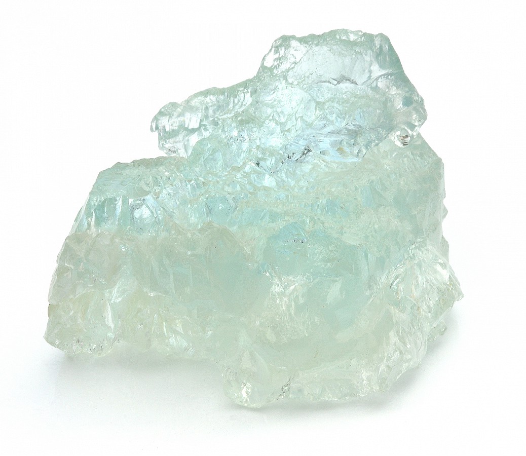 Etched Aquamarine Rough Specimen