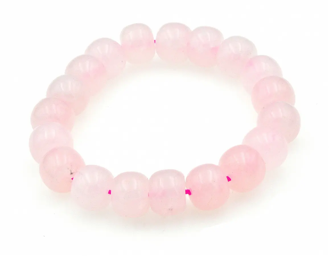 Rose Quartz Beads Bracelet