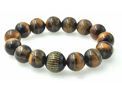 Tiger Eye Beads Bracelet