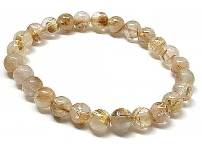 Rutilated Quartz Bracelet