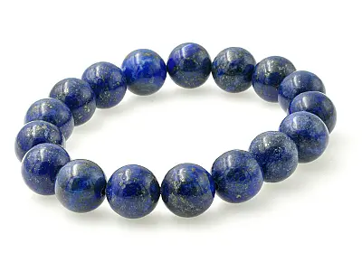 Lapis 12mm Beads Bracelet