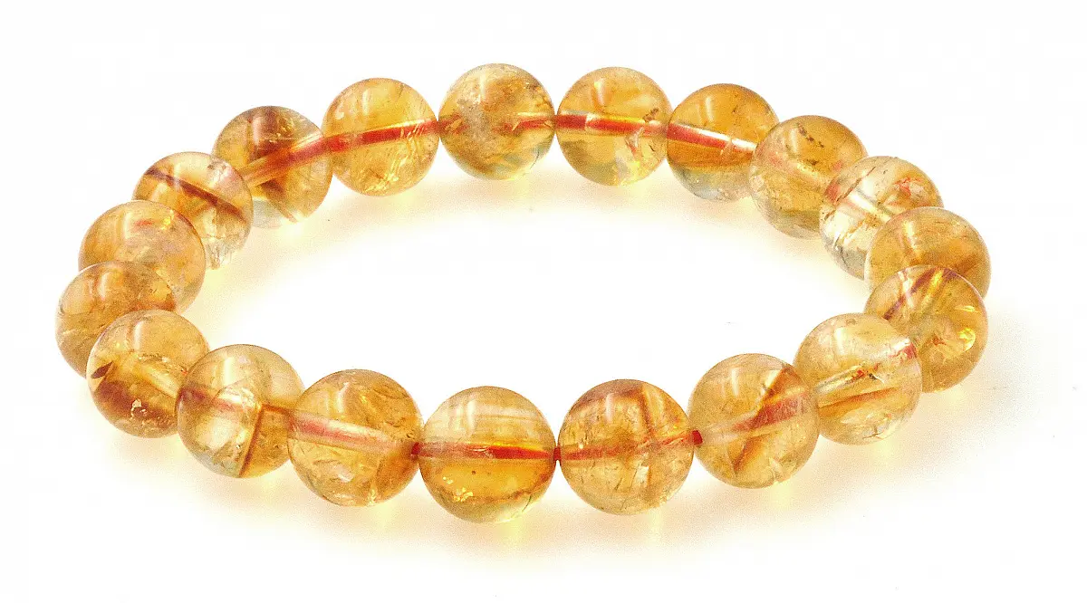 Citrine Beads Bracelet