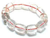 Red Rutilated Quartz Bracelet