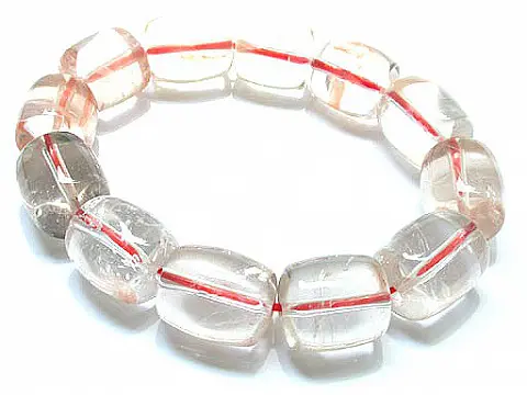 Red rutilated quartz on sale bracelet