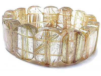 Rutilated Quartz Bracelet