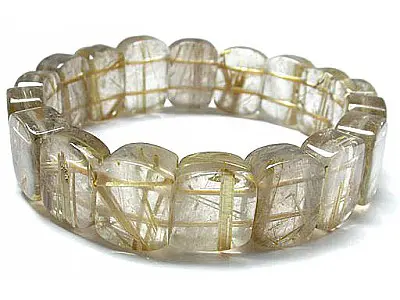 Rutilated Quartz Bracelet