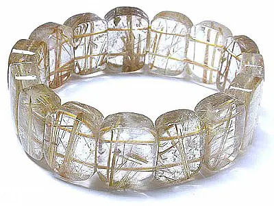 Rutilated Quartz Bracelet