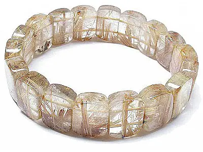 Rutilated Quartz Bracelet