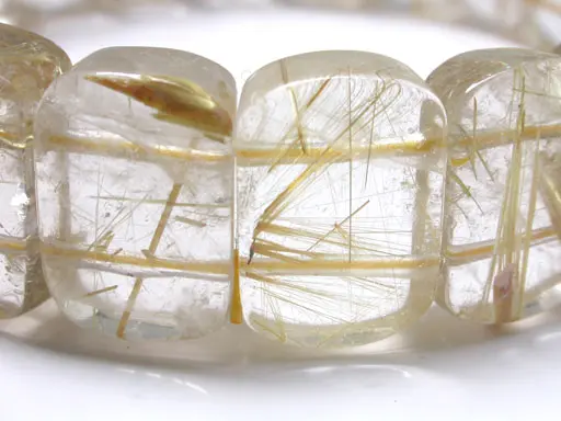 Rutilated Quartz Bracelet