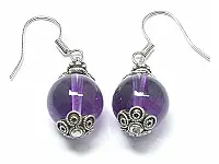 Classic Amethyst Earrings