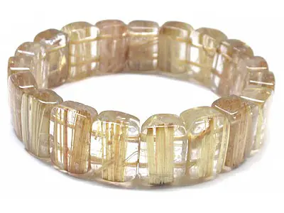 Rutilated Quartz Bracelet