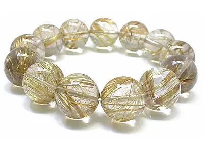 Rutilated Quartz Bracelet